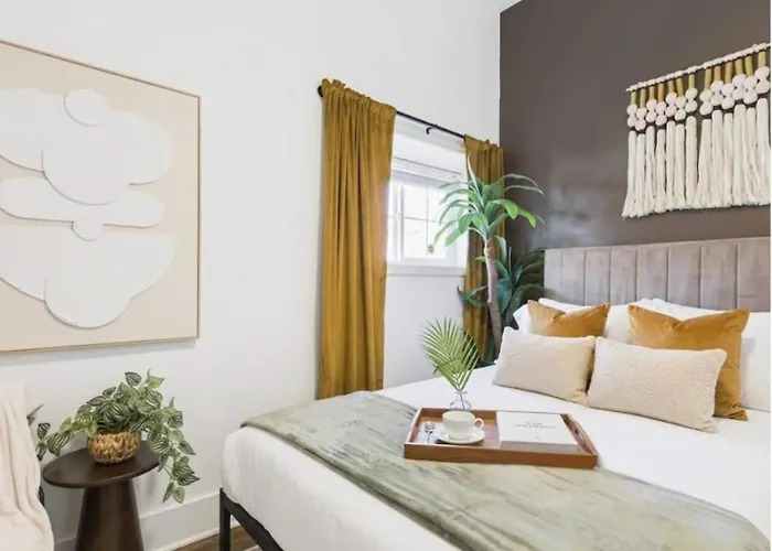 Appartement Bright & Spacious Boho Oasis A Warm Retreat